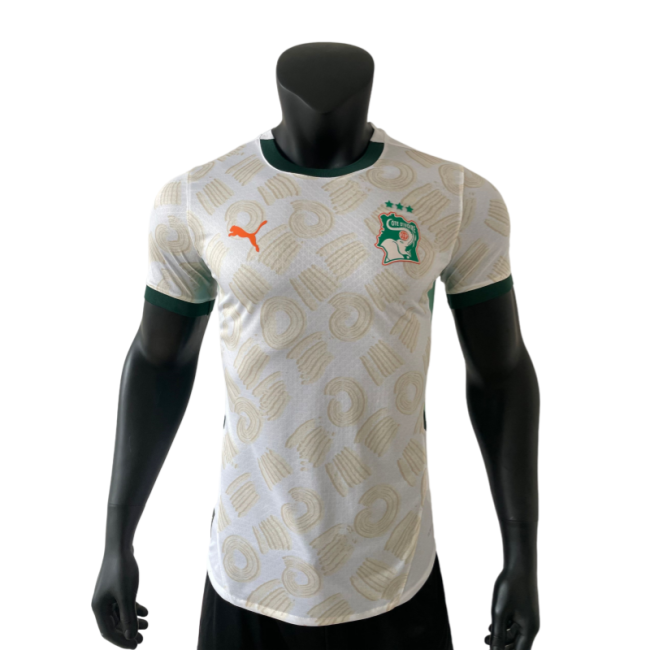 24-25Mens Ivory coast Away Player  Soccer Jersey