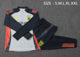 2024-25 Mens Benfica  Half pull  Training Suit grey