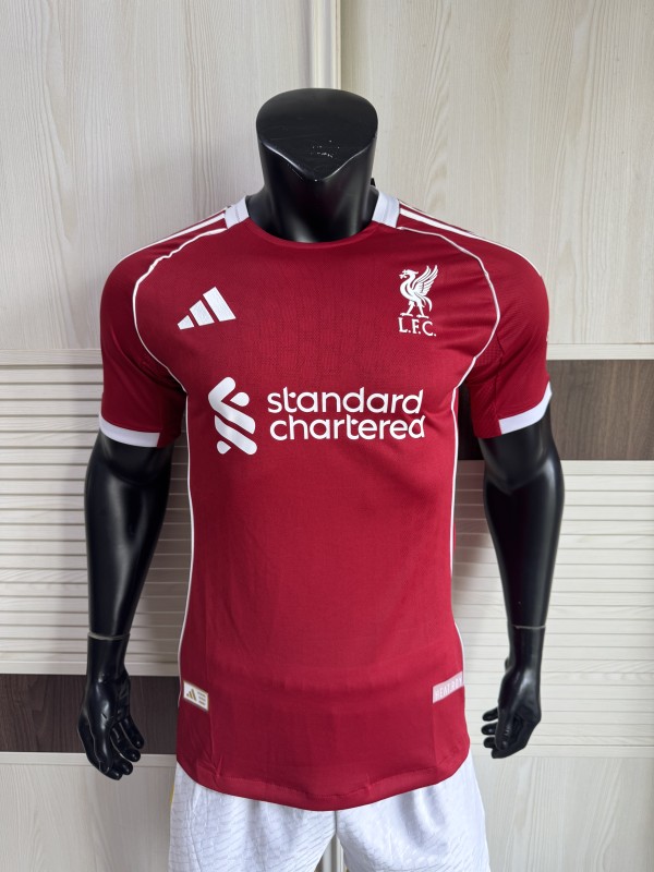 2025-26 Mens LIV home Player Soccer Jersey