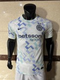 2025-26 Mens Inter Milan away Player version Soccer Jersey