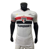 2024-25 Sao Paulo Home Player Version Soccer Jersey