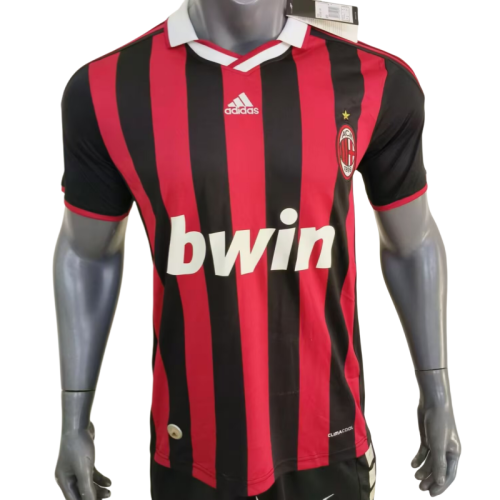 2009-10  Mens AC Milan Retro Soccer Jersey