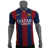 2014-15  Mens Barcelona Retro Home Soccer Jersey