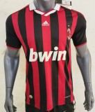 2009-10  Mens AC Milan Retro Soccer Jersey