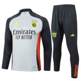 2024-25 Mens Benfica  Half pull  Training Suit grey