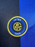 1999-00 Mens Inter Milan Retro home Soccer Jersey