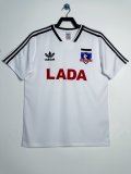 1991 Colo-Colo Home white Soccer Jersey