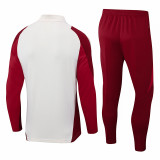 2024-25  Mens Bayern Munich White  Half-pull Training Suit