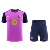 2025-26 Mens Barcelona Purple  Training Short Suit