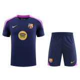 2025-26 Mens Barcelona royal blue Training Short Suit