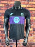 2025-26 Mens Barcelona dark purple  Player  version  soccer Jersey