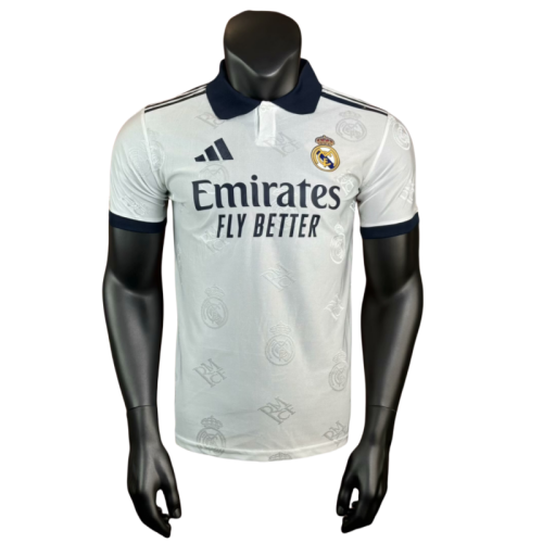 2025-26 Mens Real Madrid white Player  Soccer Jersey