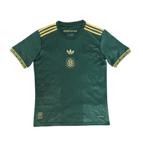 2025-26 Mens Mexico green Special Edition Fans Soccer Jersey