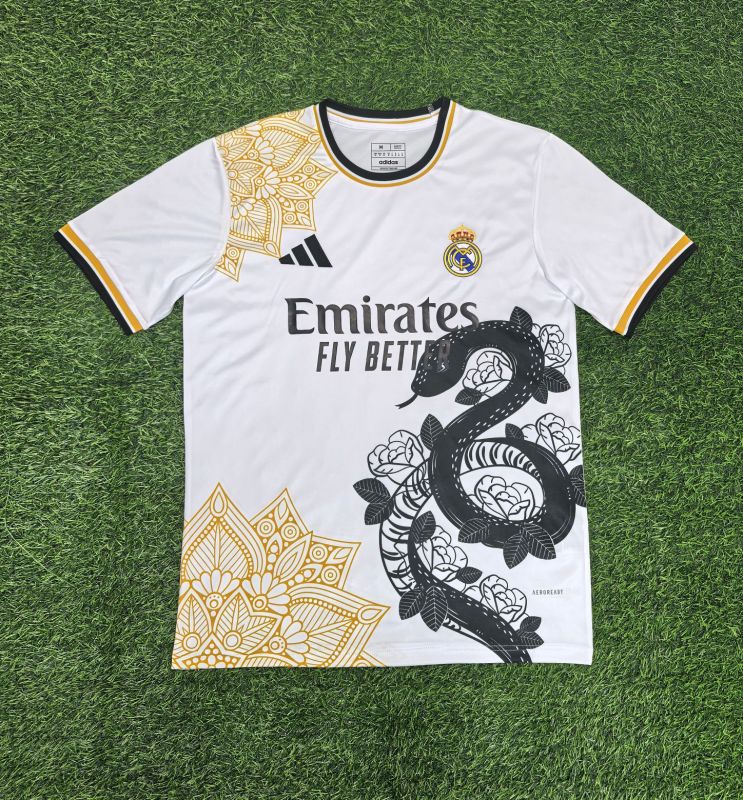 2025-26 Mens Real Madrid  year of the snake Special Edition soccer Jersey
