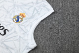 2025-26 Mens Real Madrid white Vest Short traning suit