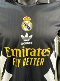 2025-26 Mens Real Madrid black  Player  Soccer Jersey