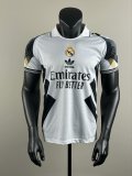 2025-26 Mens Real Madrid white Player  Soccer Jersey