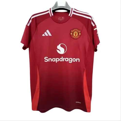 2024-25 Mens Manchester United red home Soccer Jersey