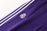 2025-26  Mens Real Madrid Purple Jacket Training Suit