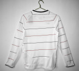 2003-04 Mens Manchester United white  Long Sleeve  Third away   Soccer Jersey