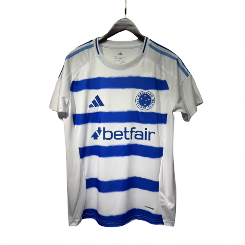 2025-26 Mens Cruzeiro Away Fans Soccer Jersey