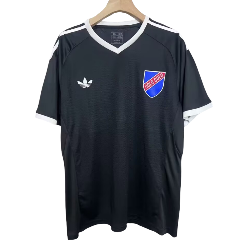 2025-26 Colo-Colo 100th anniversary black Fans Soccer Jersey