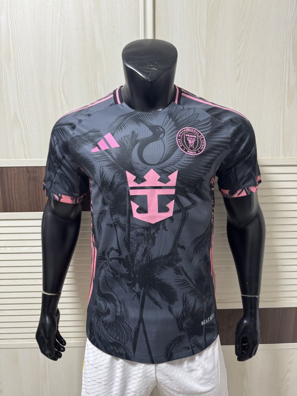 2025-26 Inter Miami grey Player Version Soccer Jersey
