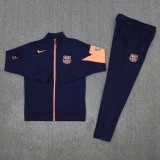 2025-26 Mens Barcelona royal blue Jacket  Training suit