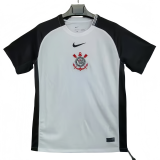 2025-26 Mens Corinthians  white Soccer Jersey