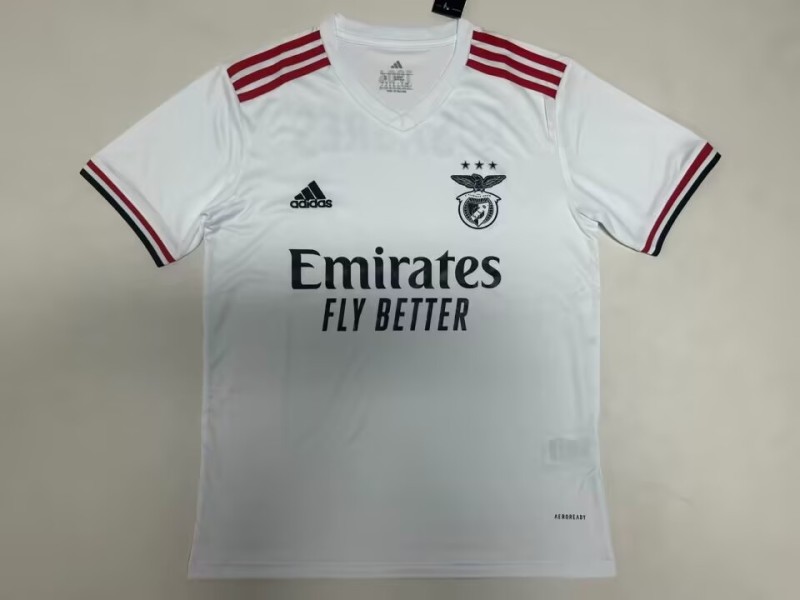 2024-25 Mens Benfica white Fans Soccer Jersey