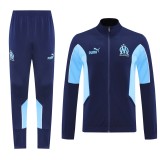 2025-26 Mens Olympique Marseille royal blue  Jacket Tracksuit