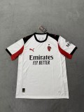 2025-26 Mens AC Milan white  Third Away soccer Jersey