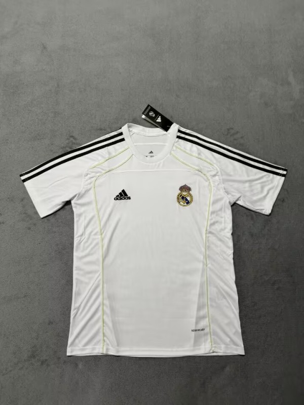 2025-26 Mens Real Madrid white soccer Jersey