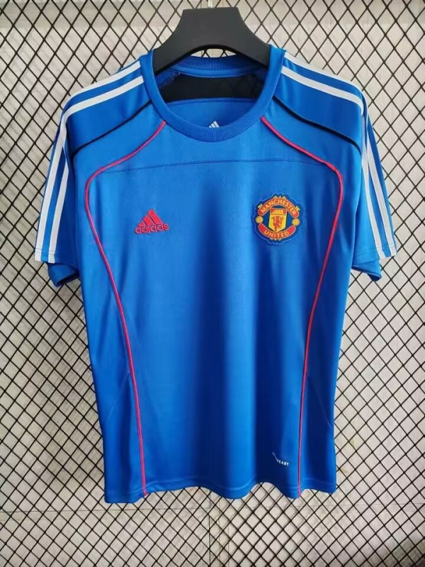 2025-26 Mens Manchester United  blue   Soccer Jersey