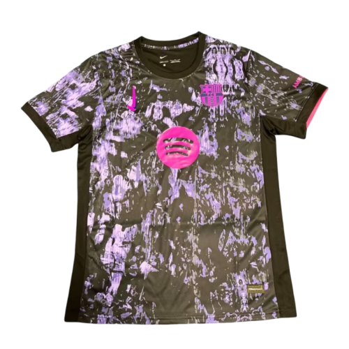 2025-26 Mens Barcelona black Special Edition  soccer Jersey