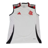 2025-26Mens  Flamengo white away Vest Training soccer jersey