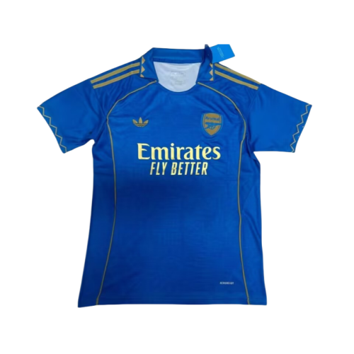 2025-26 Mens Arsenal blue Fans Special Edition Soccer Jersey