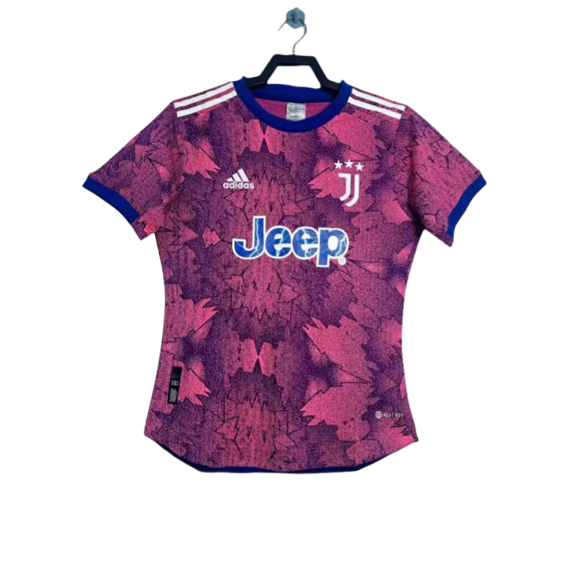 2022-23 Mens Juventus Third away  pink  Player version soccer jersey
