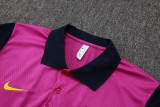 2025-26 Mens Barcelona Purple Polo Training Suit