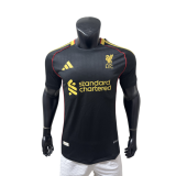 2025-26 Mens LIV  black Player Soccer Jersey