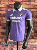 2025-26 Mens Real Madrid Purple Player version soccer jersey