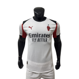 2025-26  Mens AC Milan away white  Player  Soccer Jersey