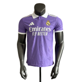 2025-26 Mens Real Madrid Purple Player version soccer jersey