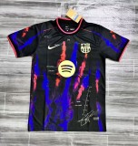 2025-26 Mens Barcelona black  Special Edition  soccer Jersey