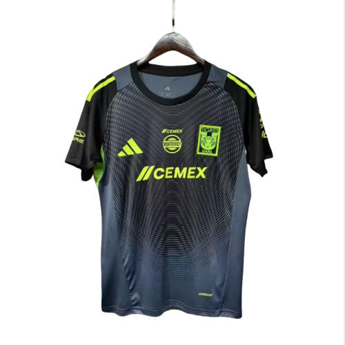 2025-26 Mens Tiger goalkeeper  black soccer jersey