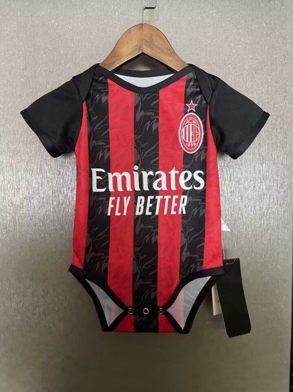 2025-26    AC Milan  Baby Infant Crawl Suit
