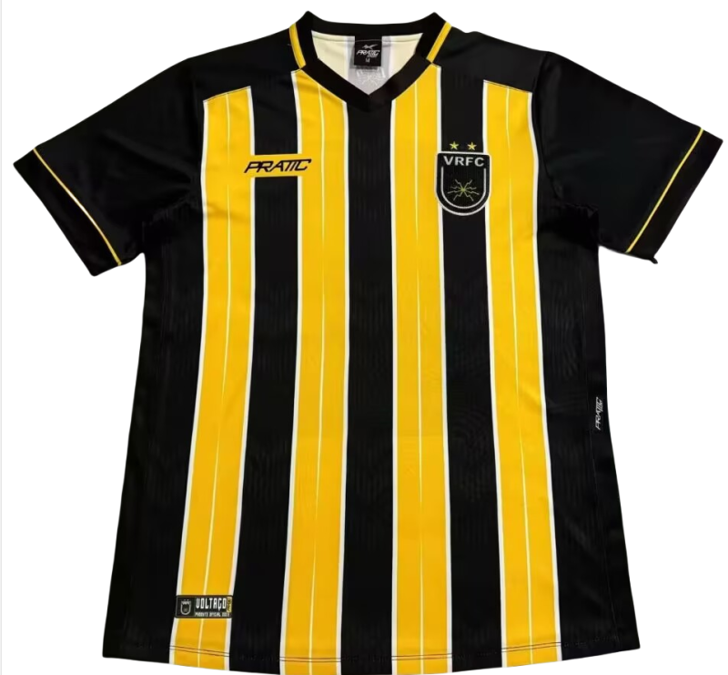 2025-26 Mens Volta Redonda  home  yellow black  soccer jersey