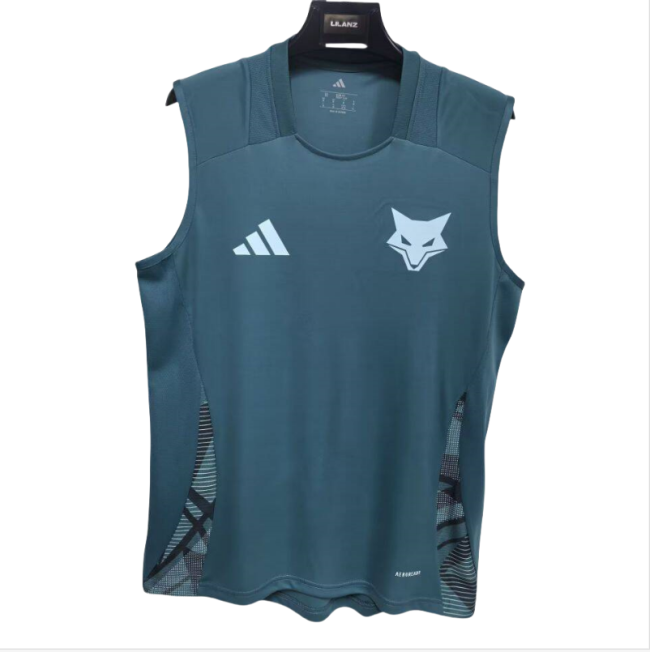 2025-26 Mens Cruzeiro Training vest Light Blue Jersey