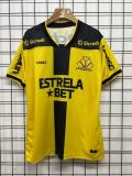 2025-26 Mens Criciuma Esporte Clube home yellow soccer jersey