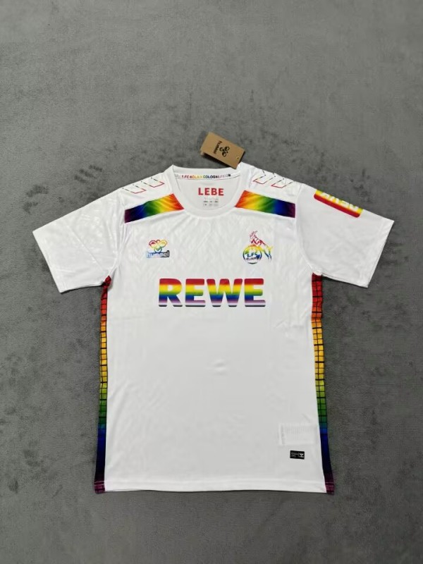 2025-26 Mens FC Koln white  Special Edition  soccer jersey